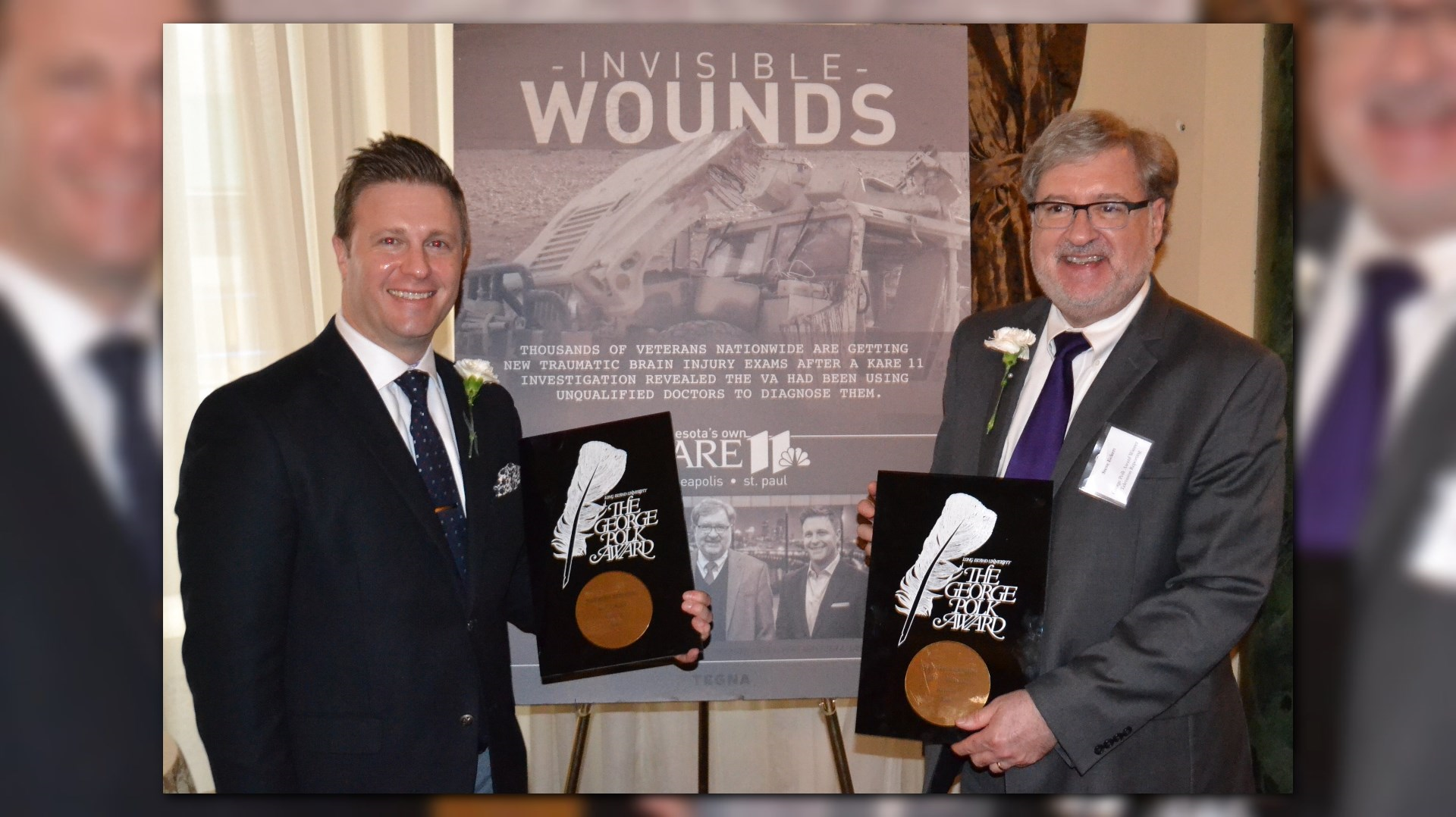 KARE 11's 'Invisible Wounds' earns Polk Award